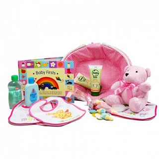 Baby Firsts Hamper (Girl) image
